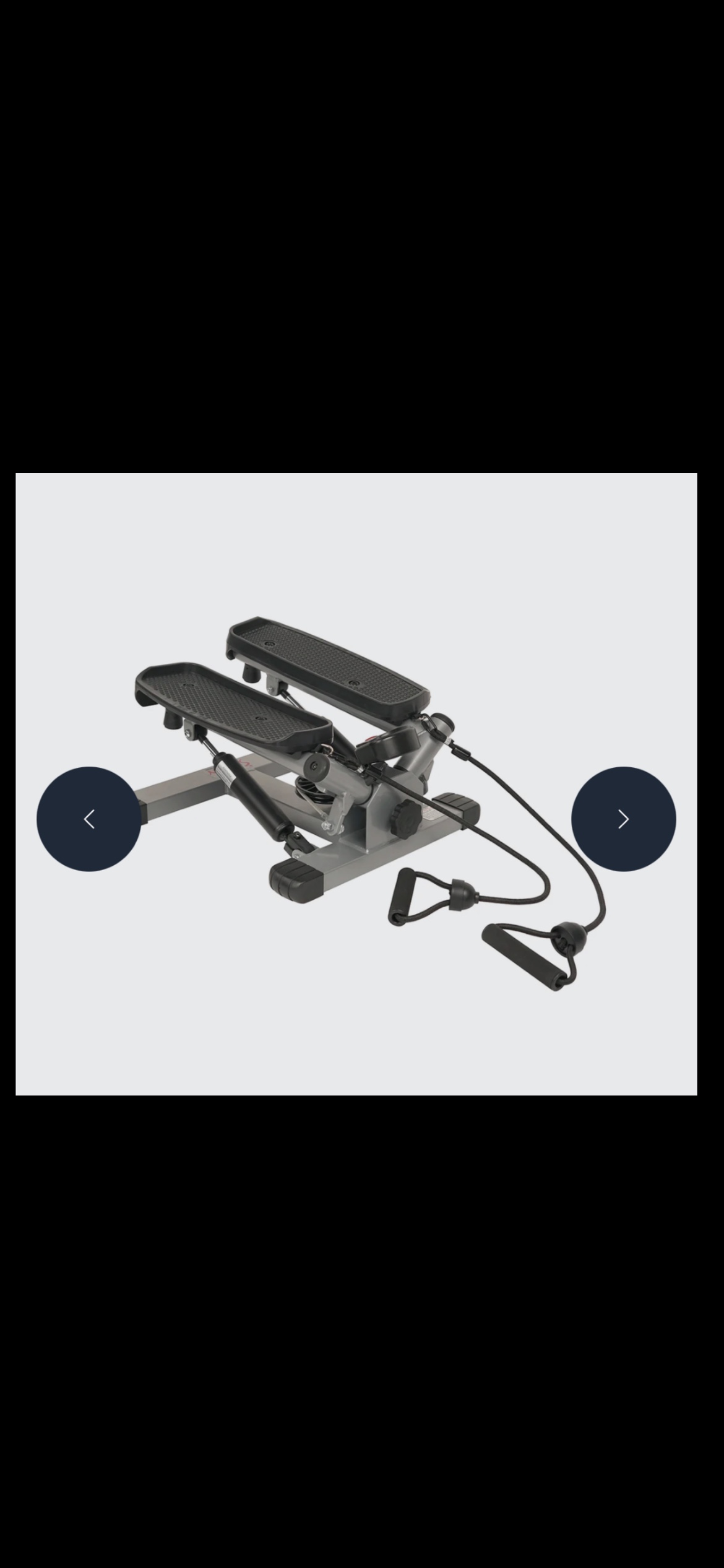 Sunny Health & Fitness Twist Stepper with Resistance Bands - photo 4