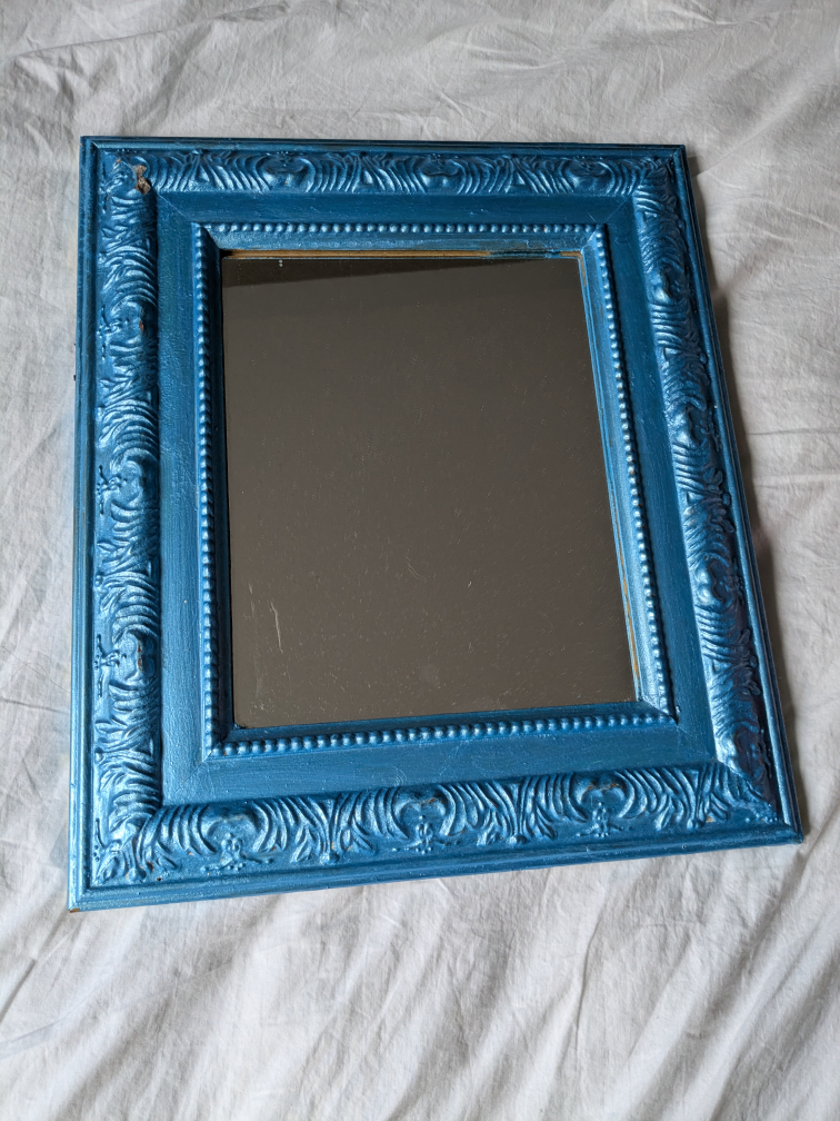 vintage electric blue mirror image indicator(3)