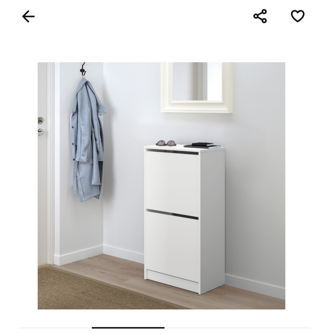 Ikea BISSA Shoe cabinet - photo 2