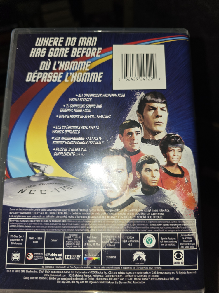 Star Trek Blu Ray - photo 2