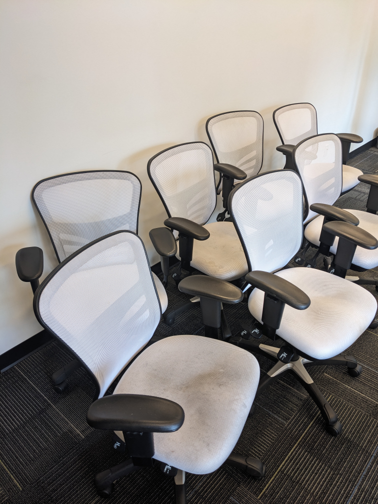 6 free office chairs