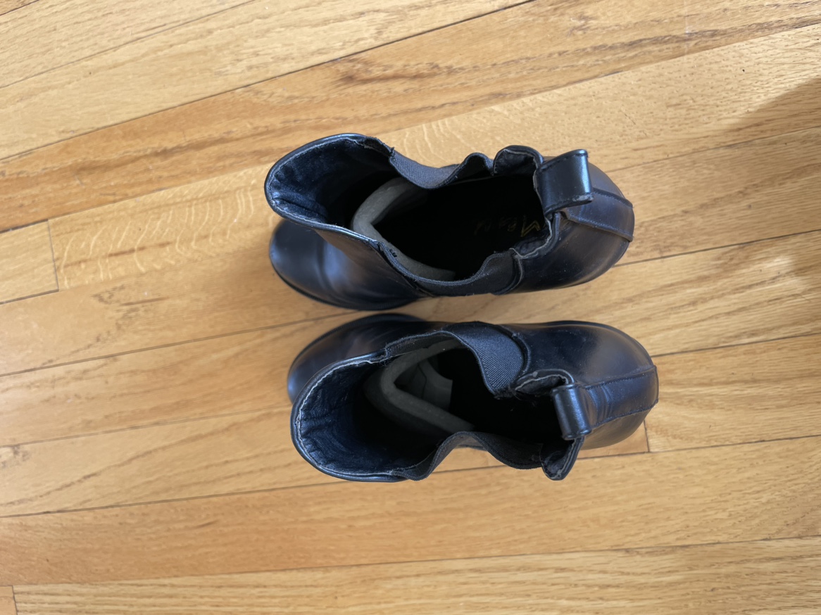 Leather heel size 7 #freecycle - photo 5
