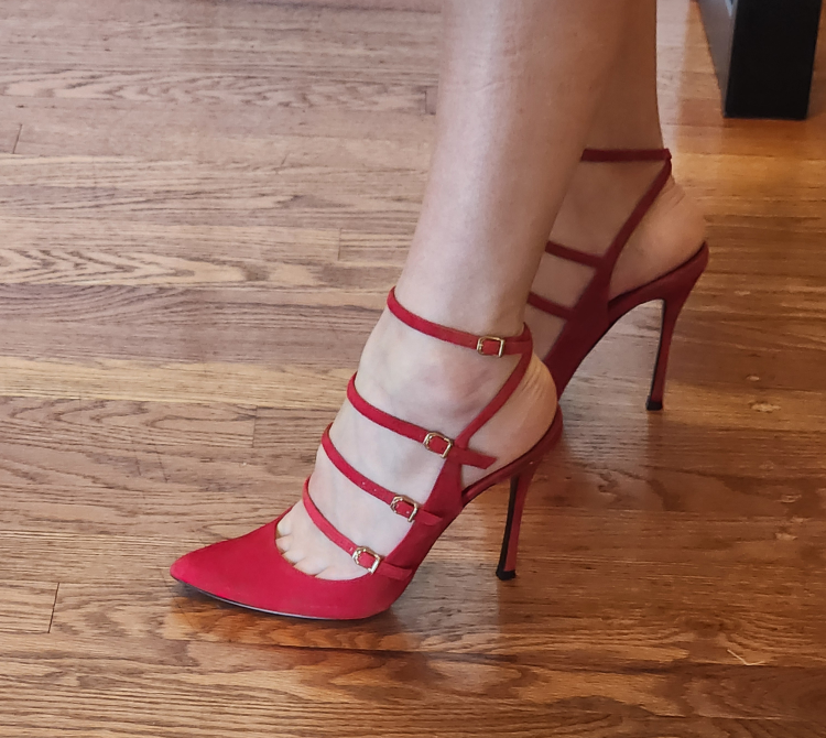 ALDO Crelawet-62 red women high heels shoes size 8,5 - photo 5