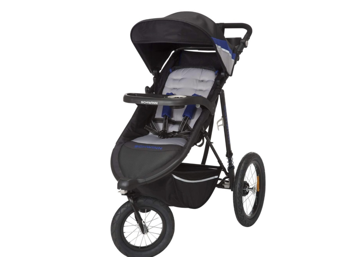 Schwinn Interval Jogger Stroller w/ Cup Holder