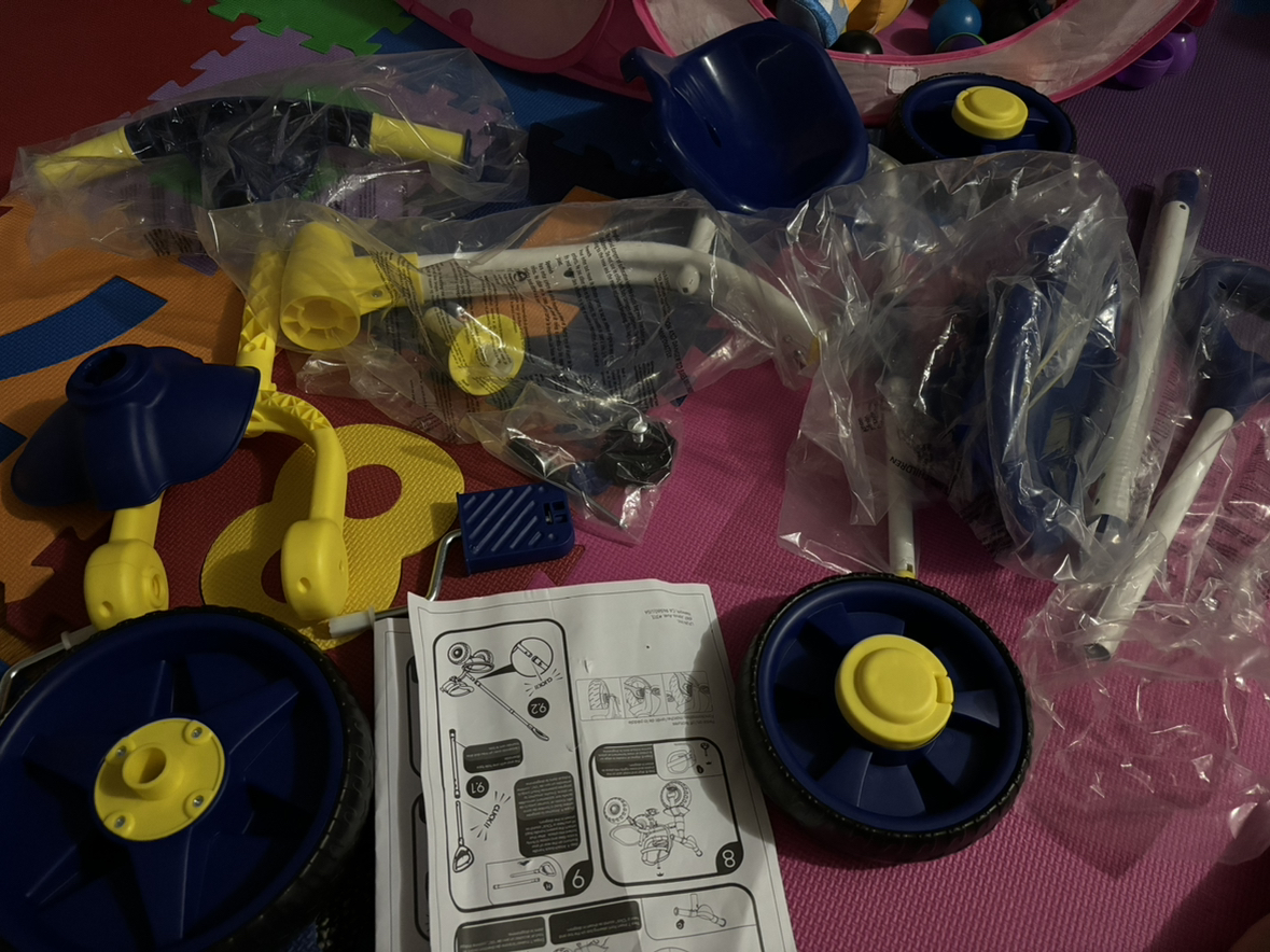 Toddlers kids tricycle - photo 2