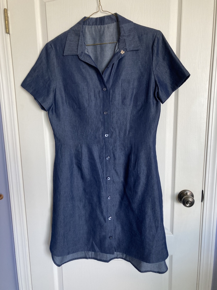 Light Denim Shirt Dress