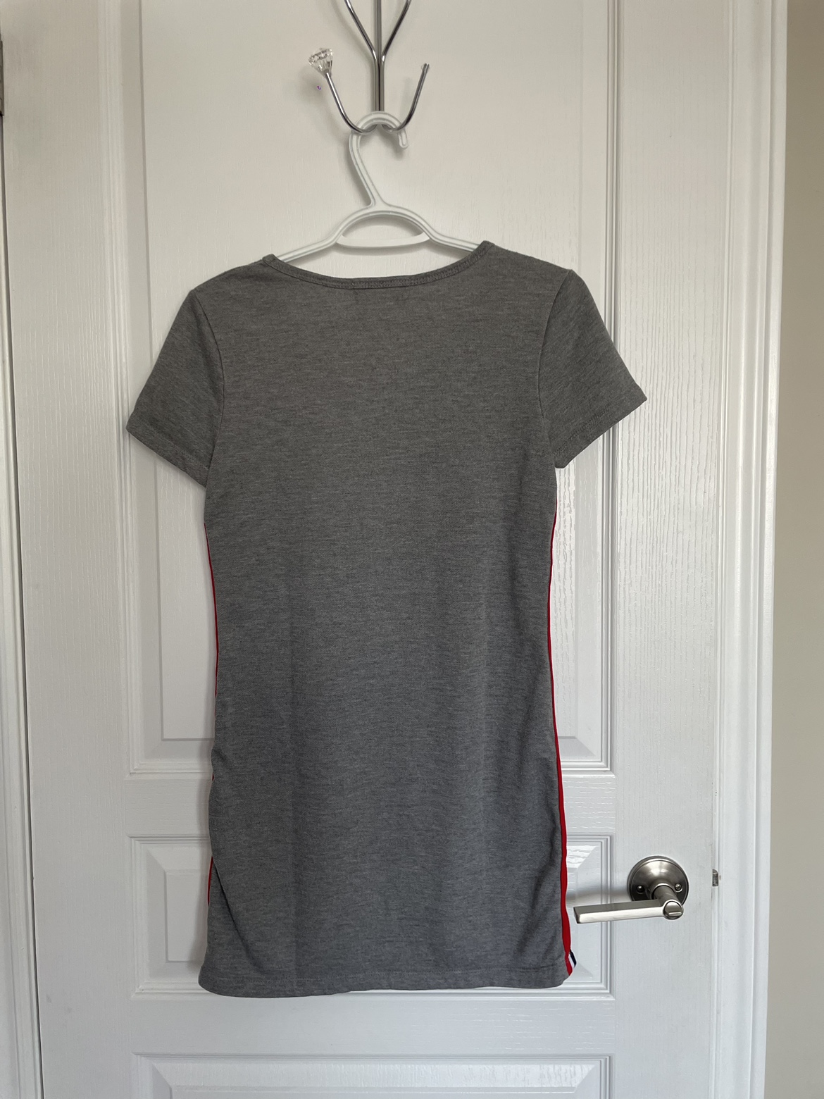 Grey T-shirt Dress - photo 4