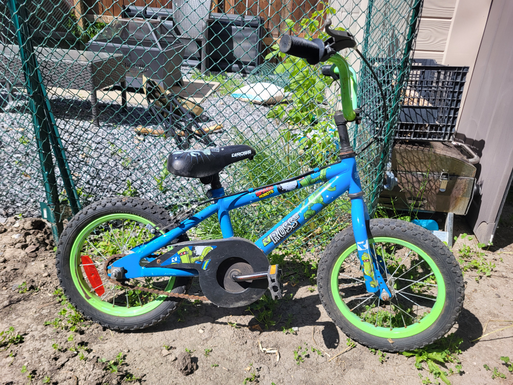 14" kids bike