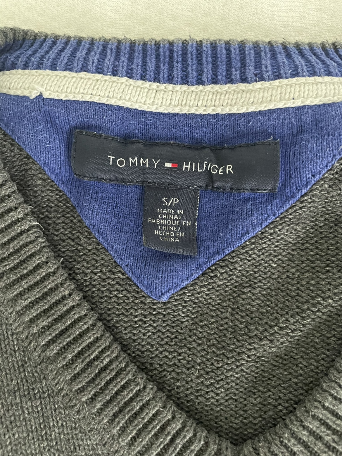 Tommy sweater grey - small/slim - photo 2