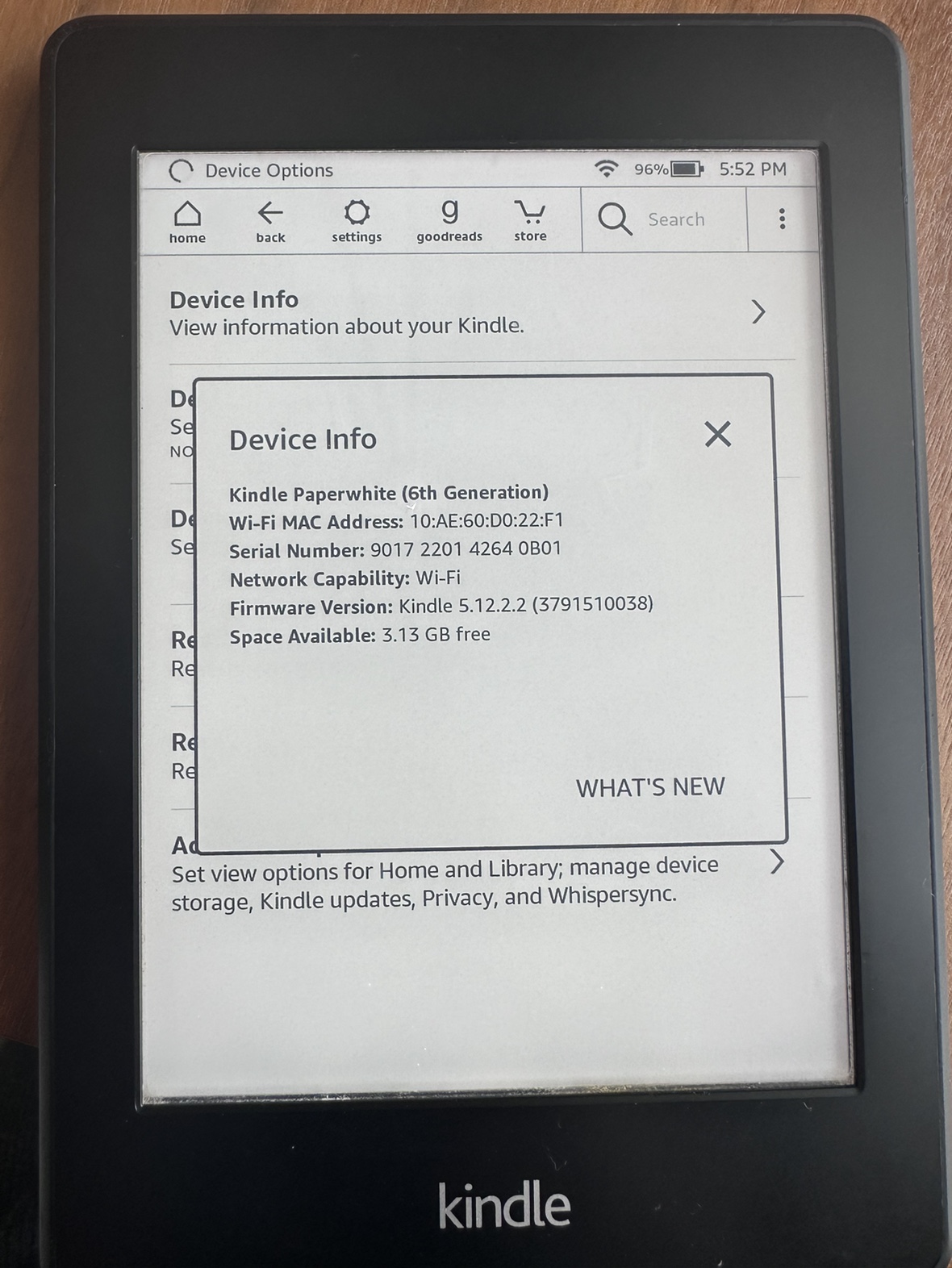Kindle Paperwhite - photo 4