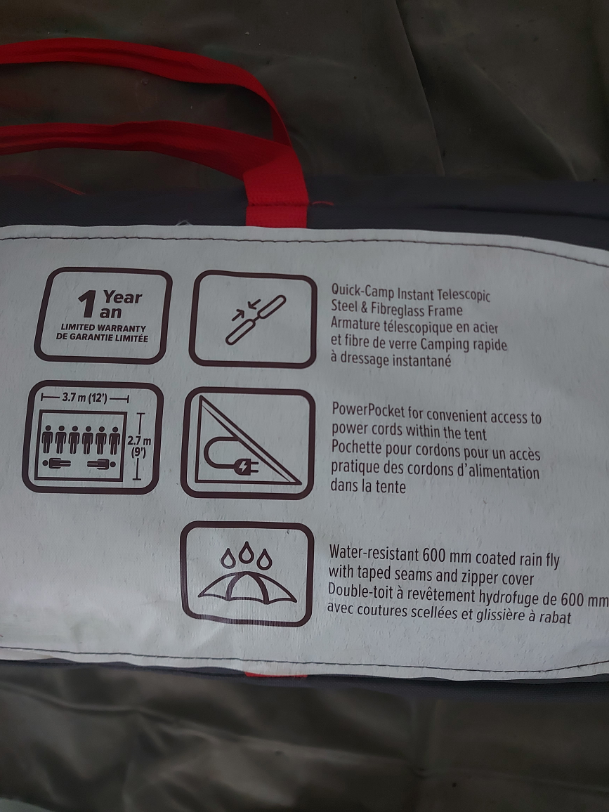 Outbound 8 Person Quick Camp Cabin Tent image indicator(2)