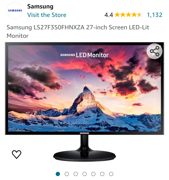 Moving sale!! 27-inch LED Monitor - photo 4