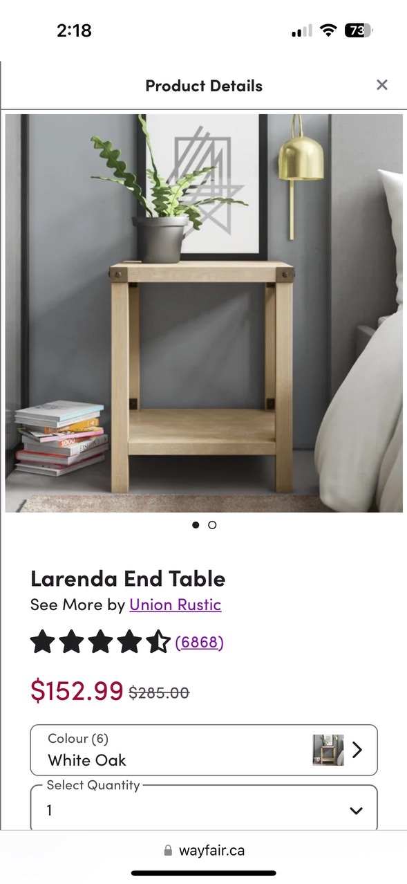 Side table