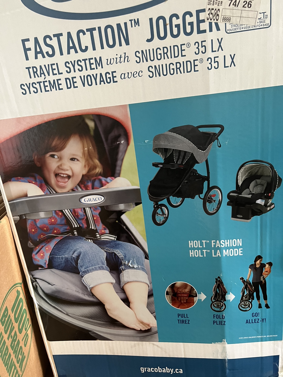 Graco fastaction jogger travel system
