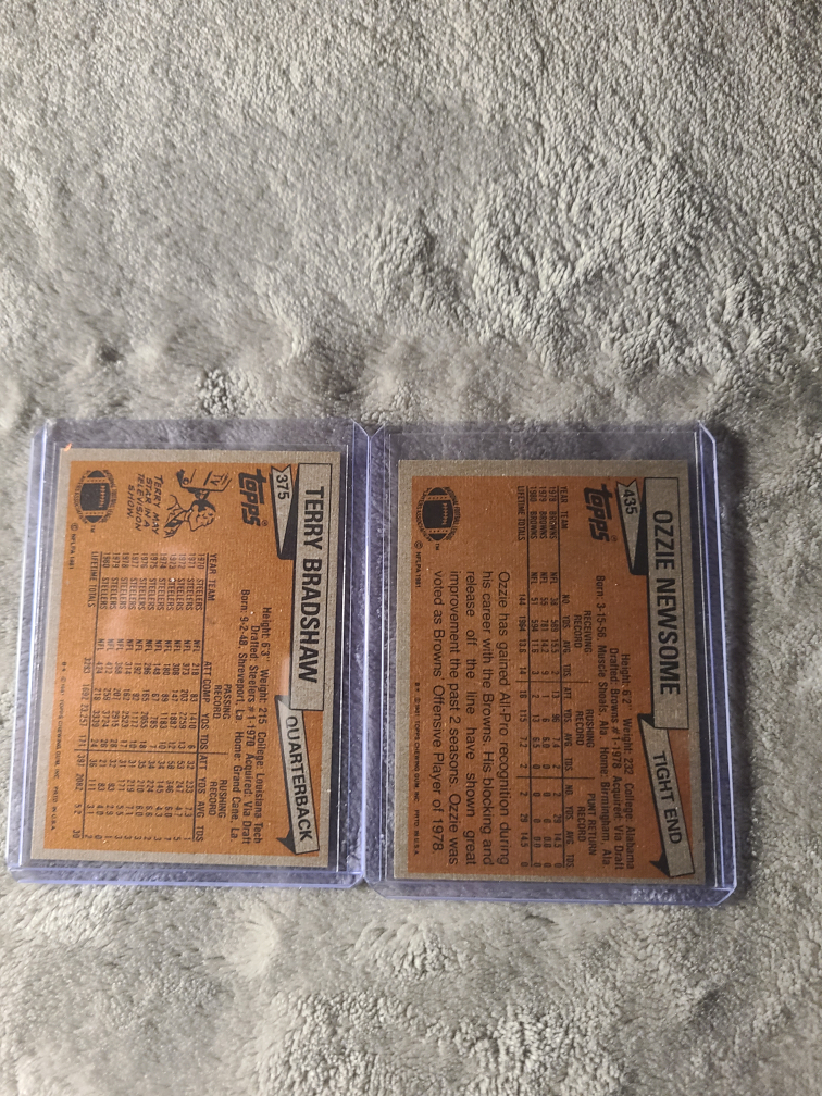 1981 topps football cards 🏈 image indicator(2)