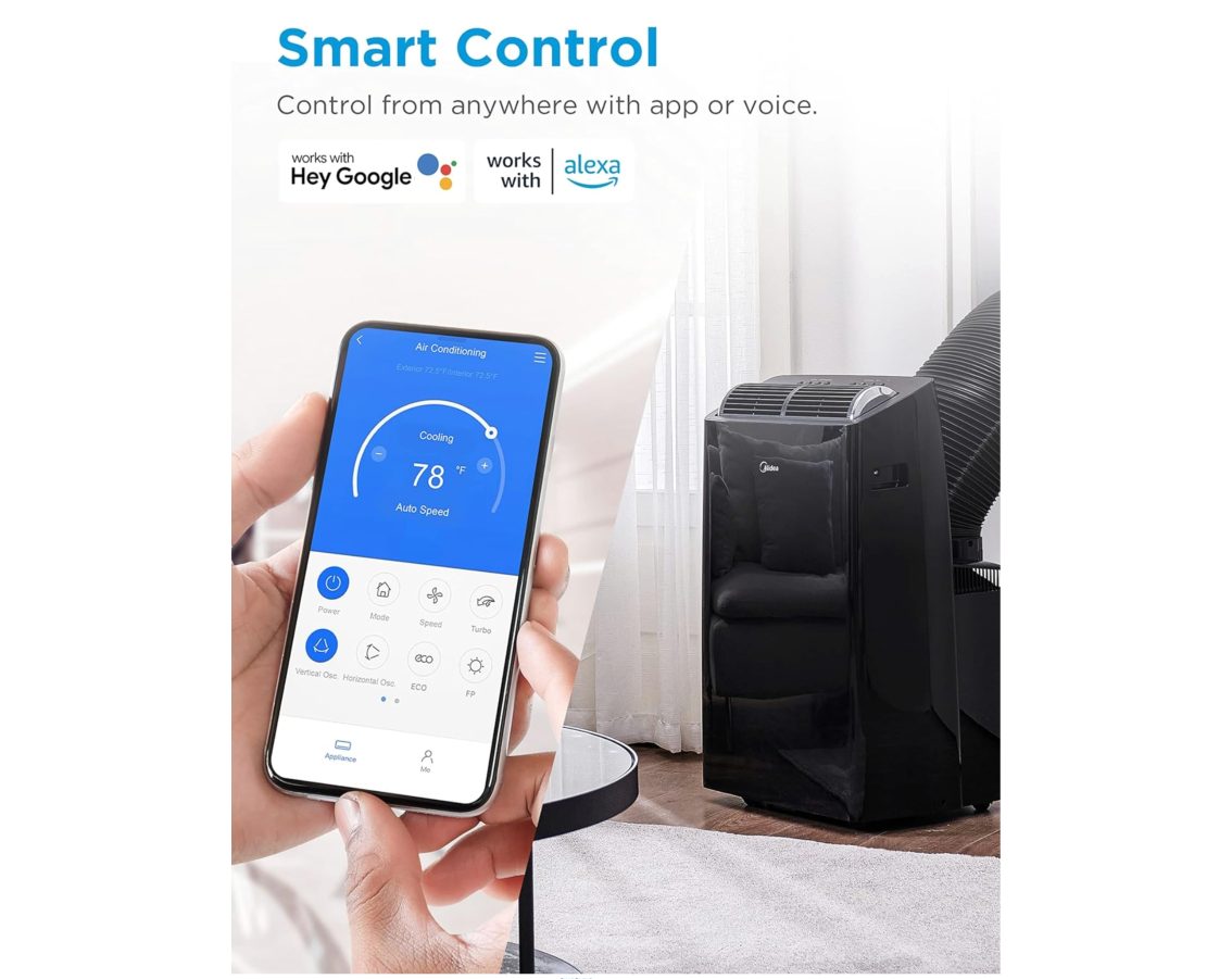 Midea Smart Portable Air Conditioner thumbnail