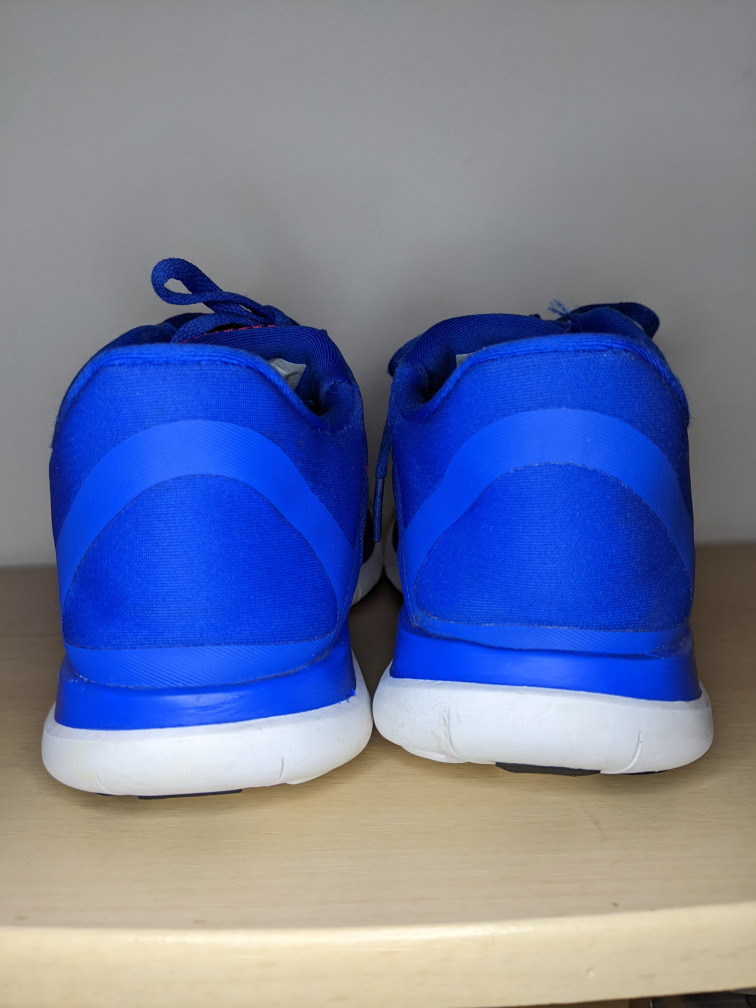 Nike Free 4.0 Shoes Sneakers Footwear Size 7 US Blue & Pink image indicator(4)