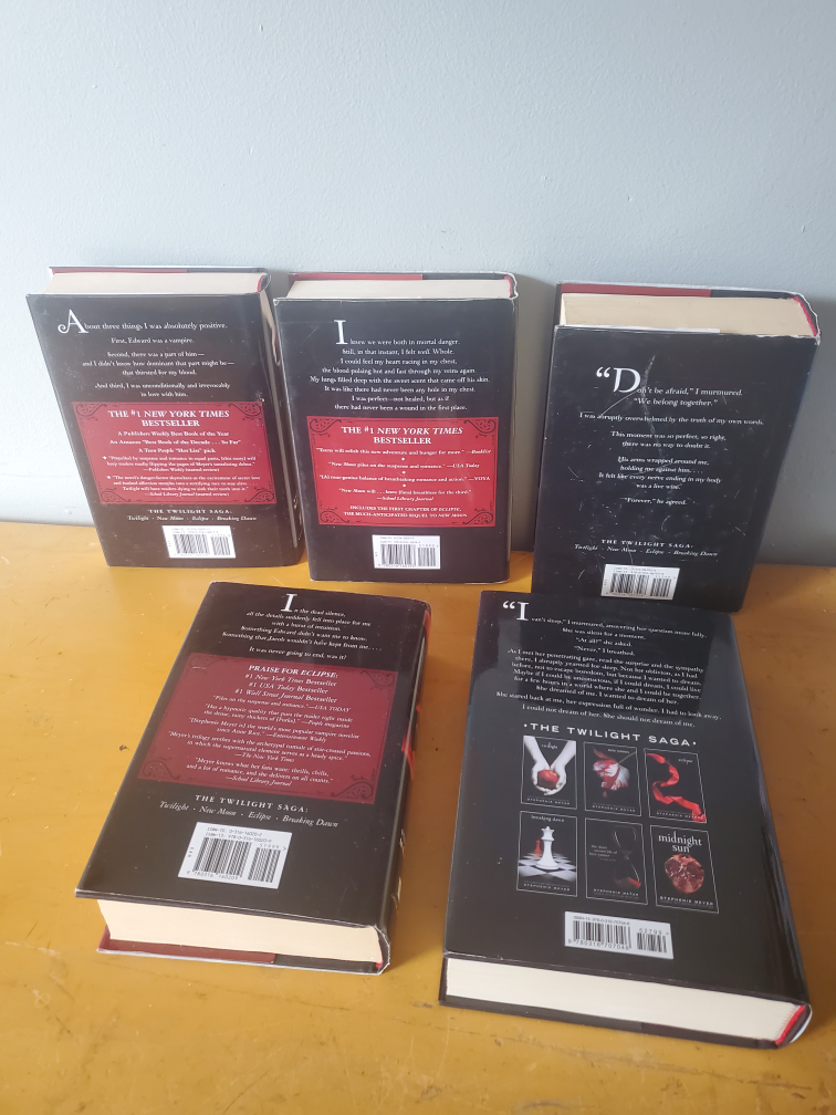 The Twilight Saga by Stephanie Meyer Hardcover Complete Books image indicator(2)