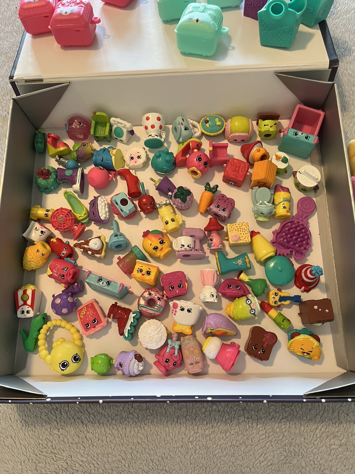 Shopkins toy collection lot 115 pcs - photo 2