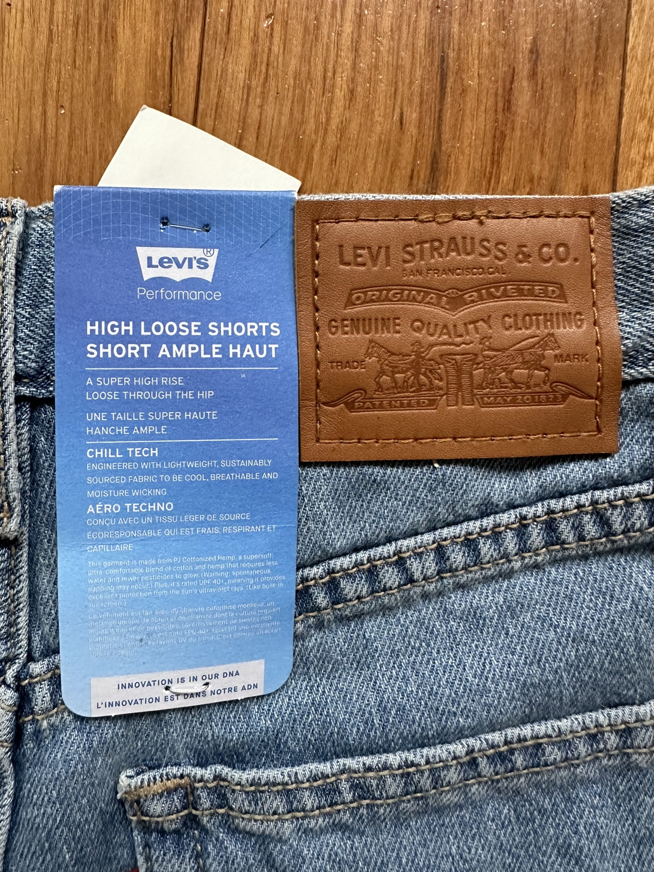 ☀️Levi’s Strauss Blue Jean shorts image indicator(4)