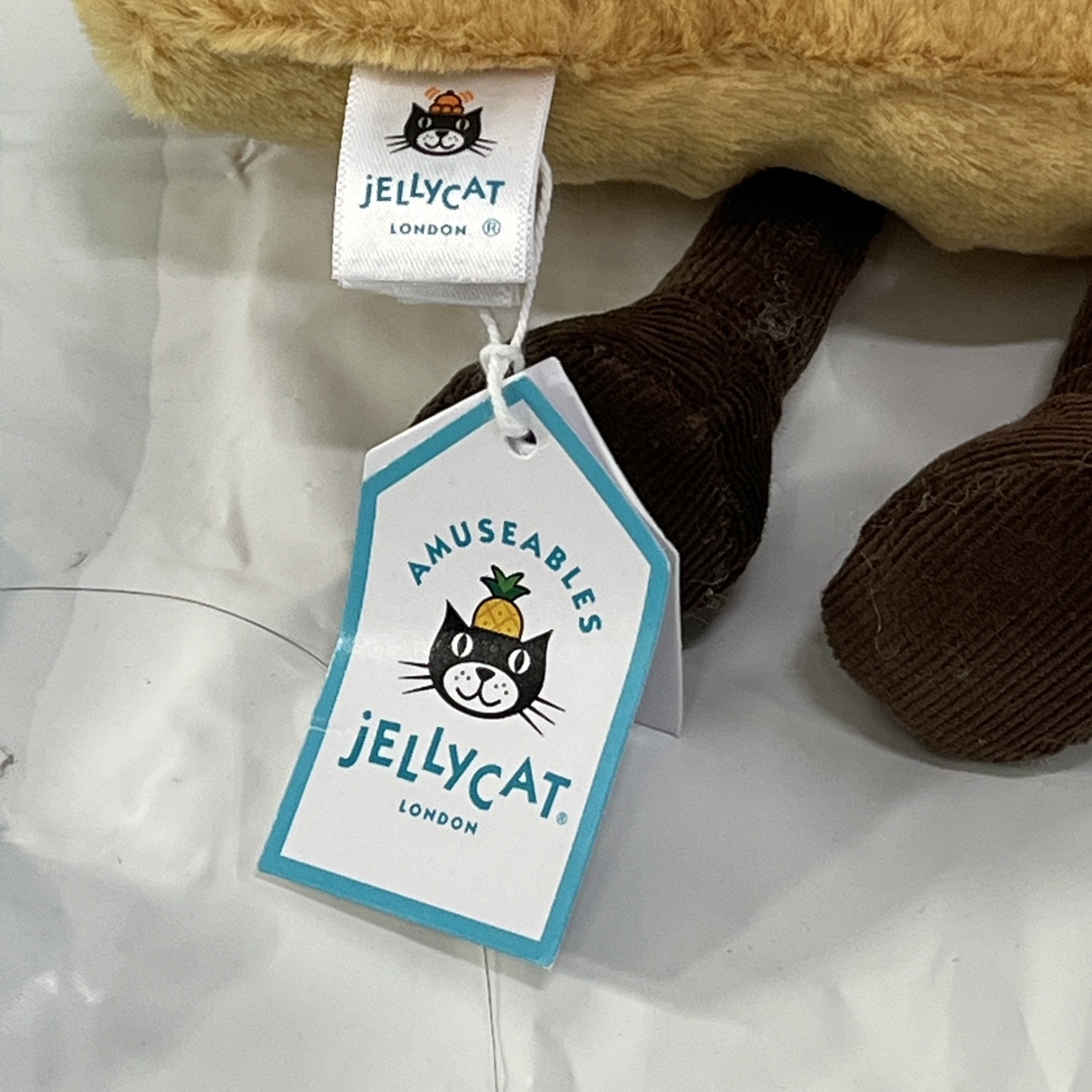 New with tag taco jelly cat plush with dust bag image indicator(5)