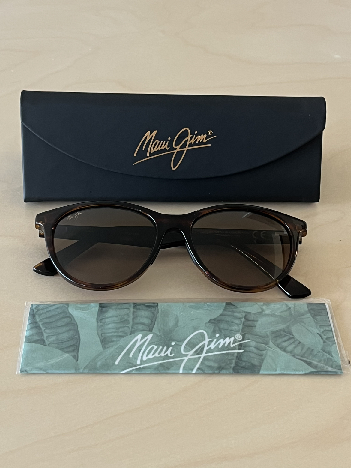 Maui Jim Tortoiseshell Polarized Sunglasses