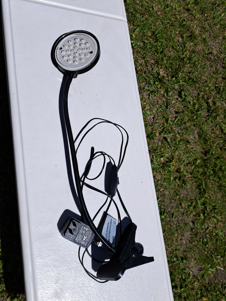 Clip on light