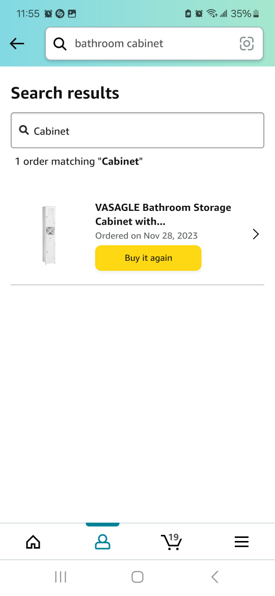 bathroom vanity/ storage cabinet - photo 5