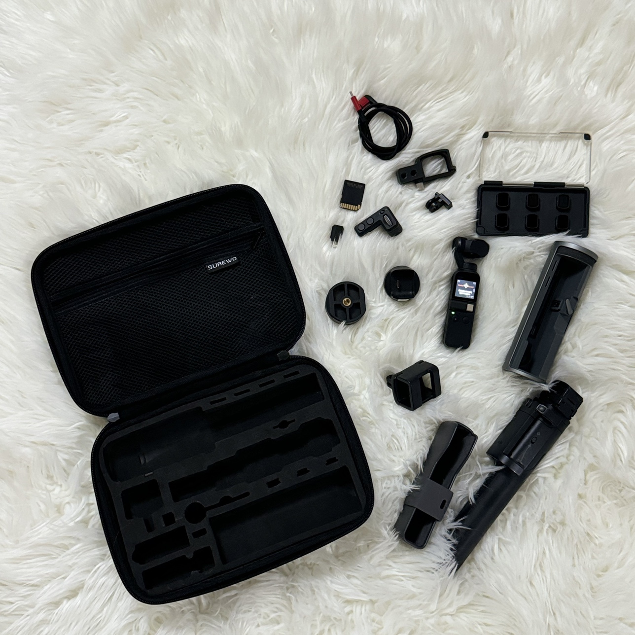 DJI Osmo Pocket Handheld 1- A Lot Of Extras!