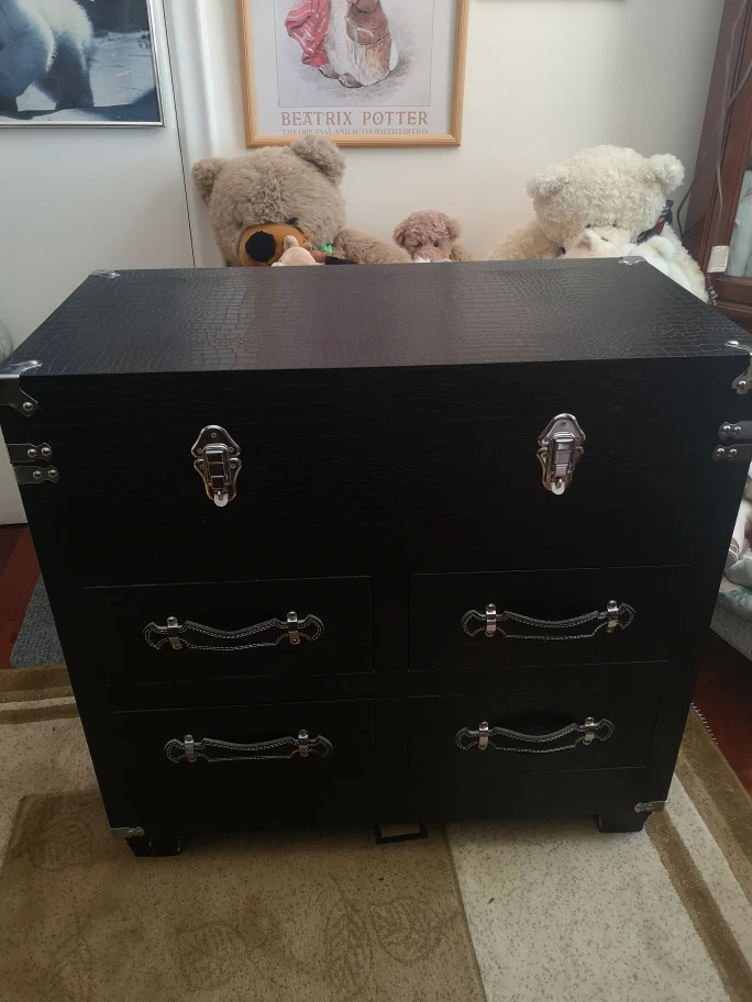 chest w fliptop & drawers