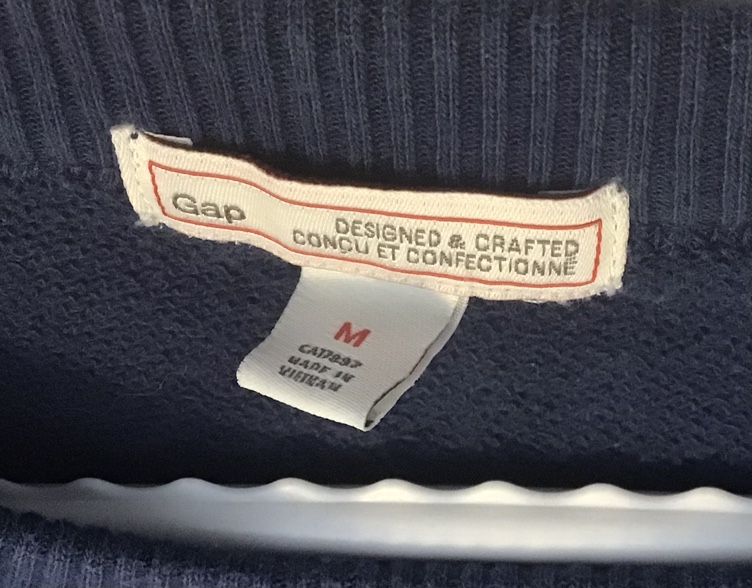 ✨✨GAP Blue/White Sweater image indicator(2)