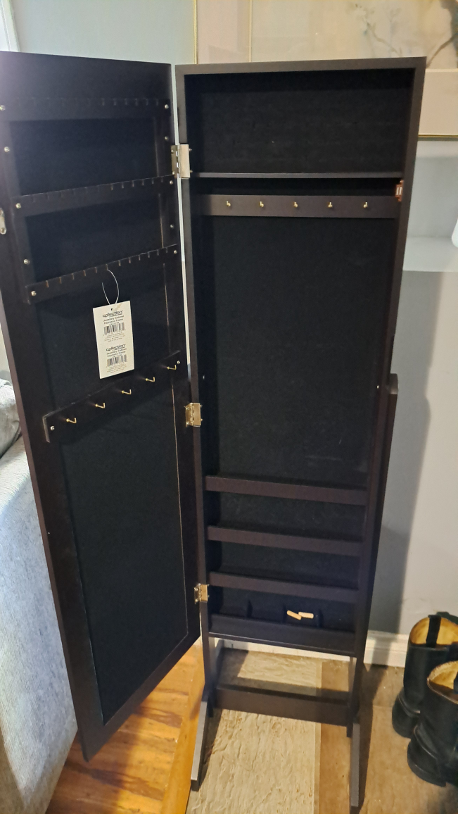 Mirrored Jewelery cabinet - photo 2