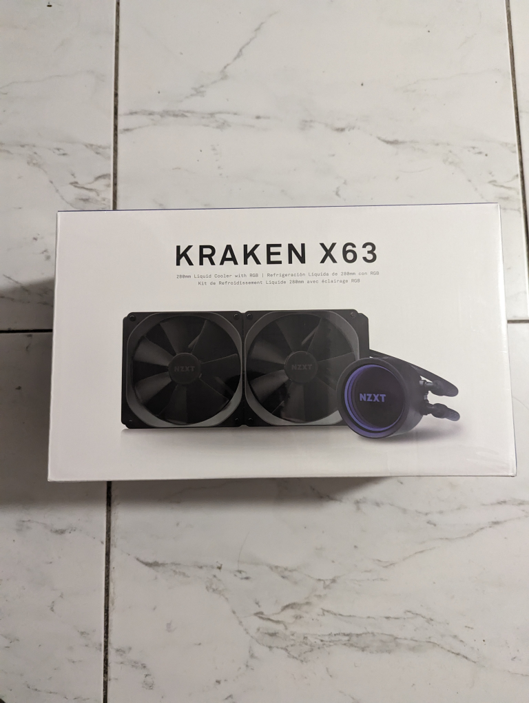 NZXT Kraken X63 280mm RGB AIO Liquid Cooler