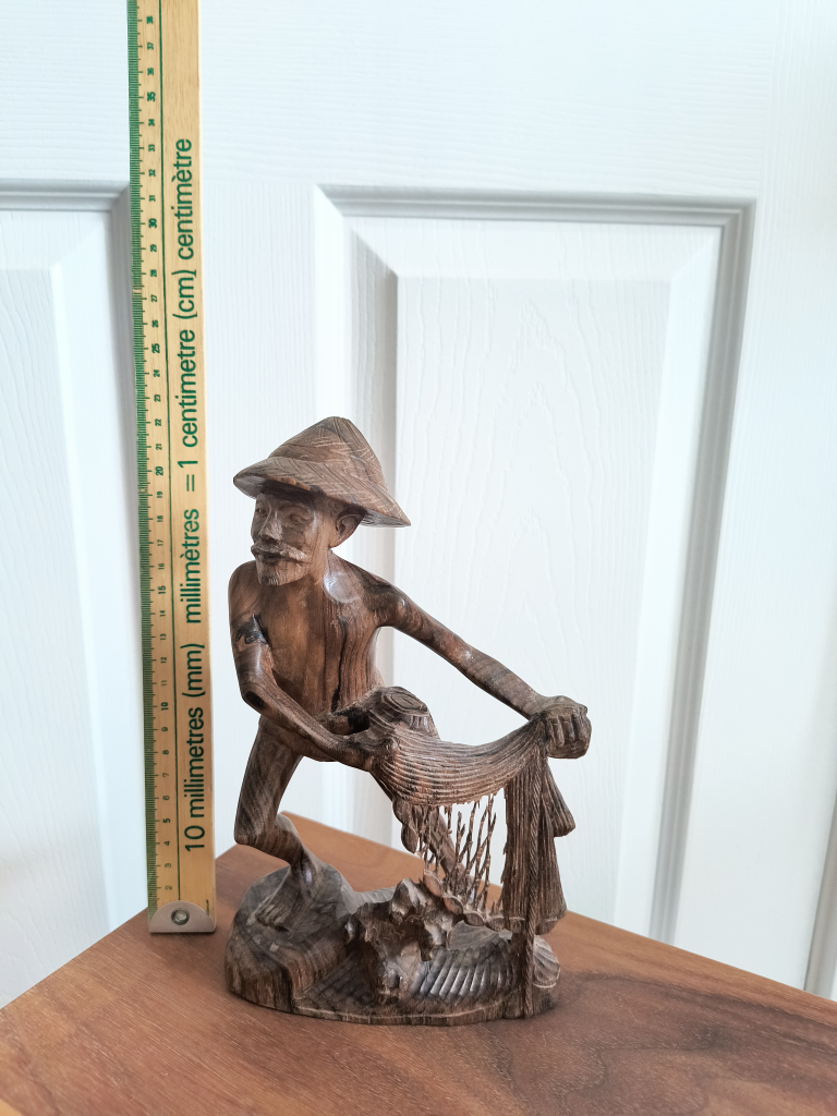 antique old fisherman