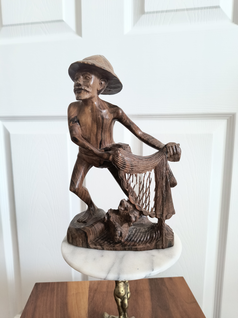 antique old fisherman - photo 2