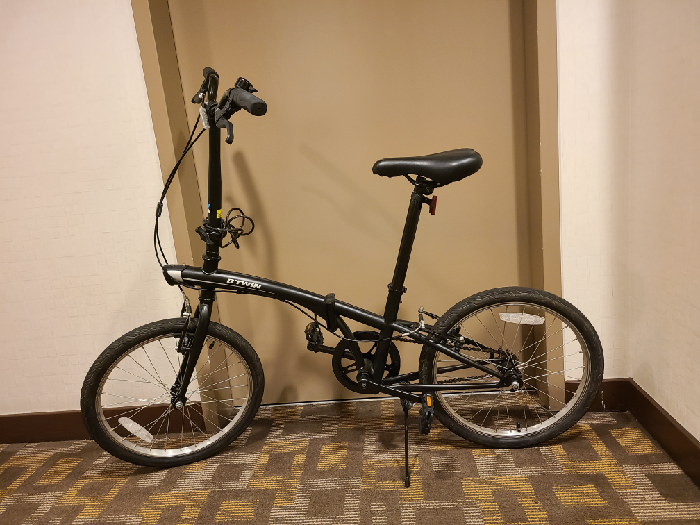 btwin tilt 100 20" folding bike - photo 3