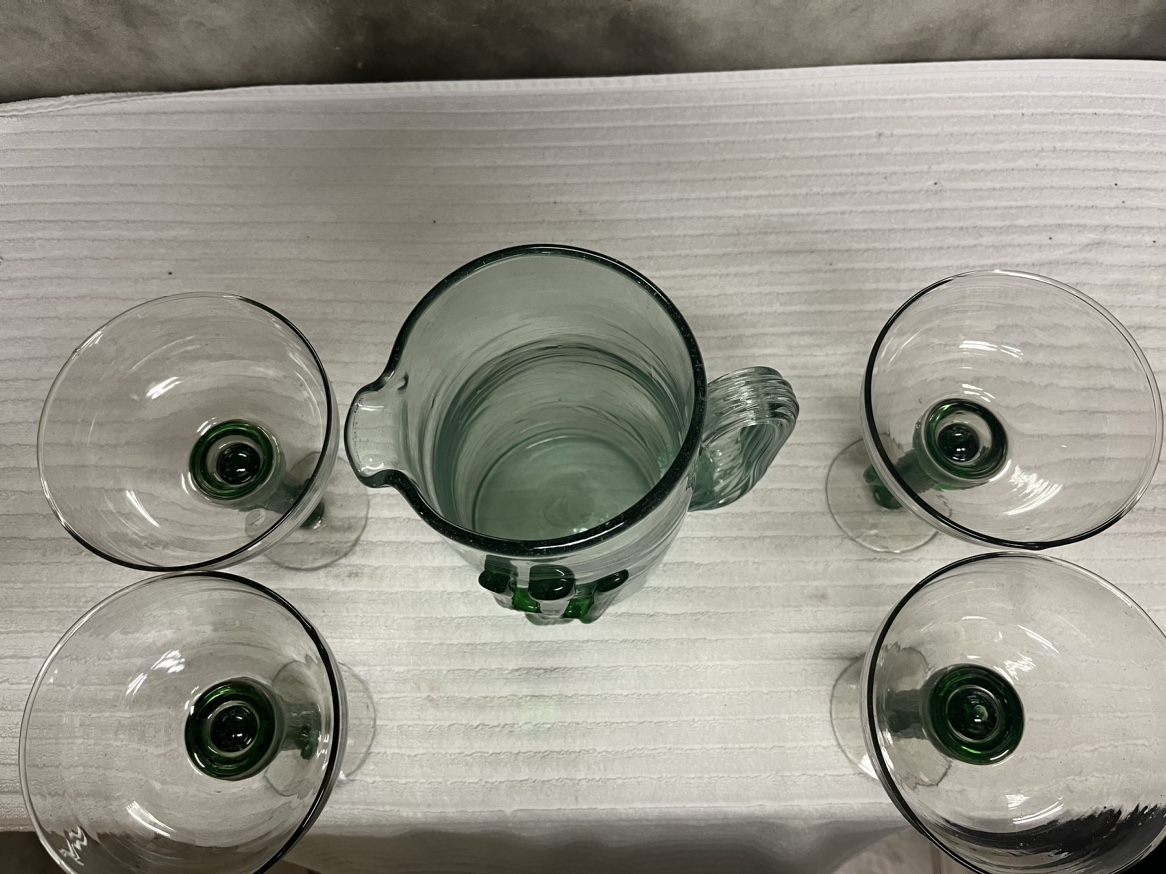Margarita pitcher and glass set - photo 4