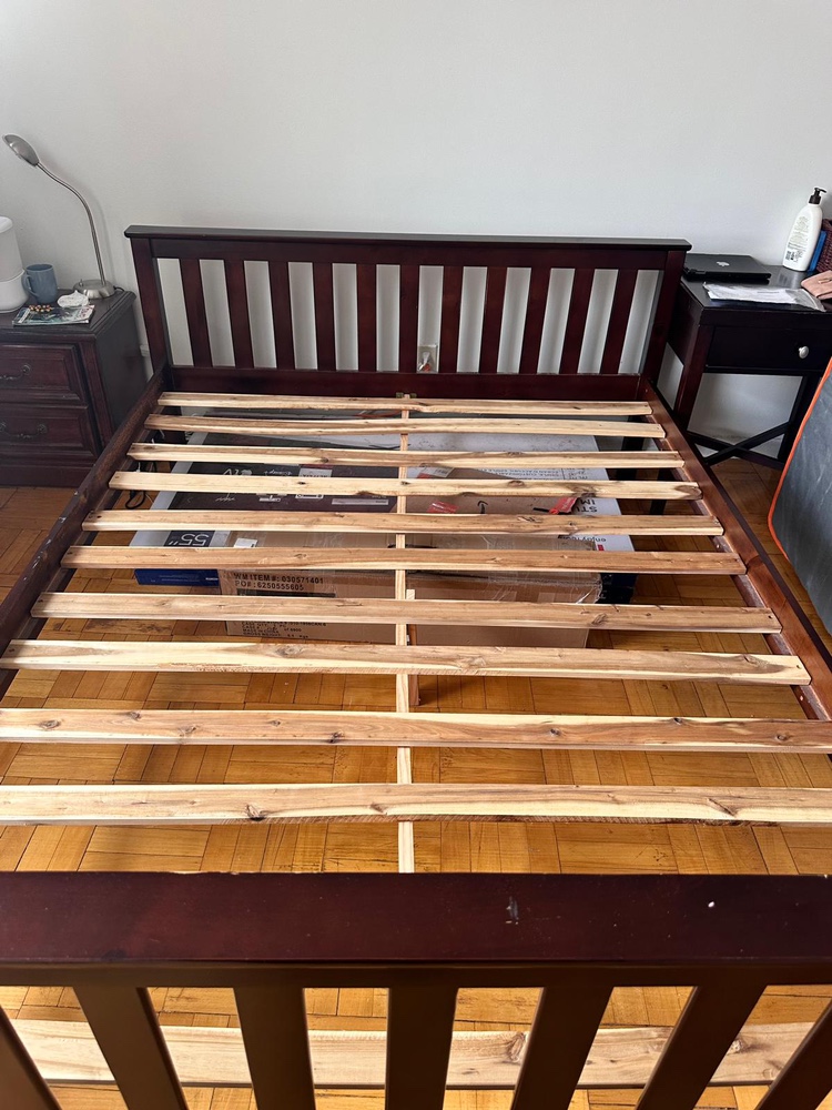 Queen size bed frame