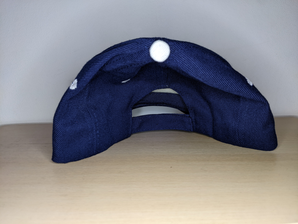 Dual Dragon Cap Hat Size Adjustable New Without Tag Blue image indicator(2)
