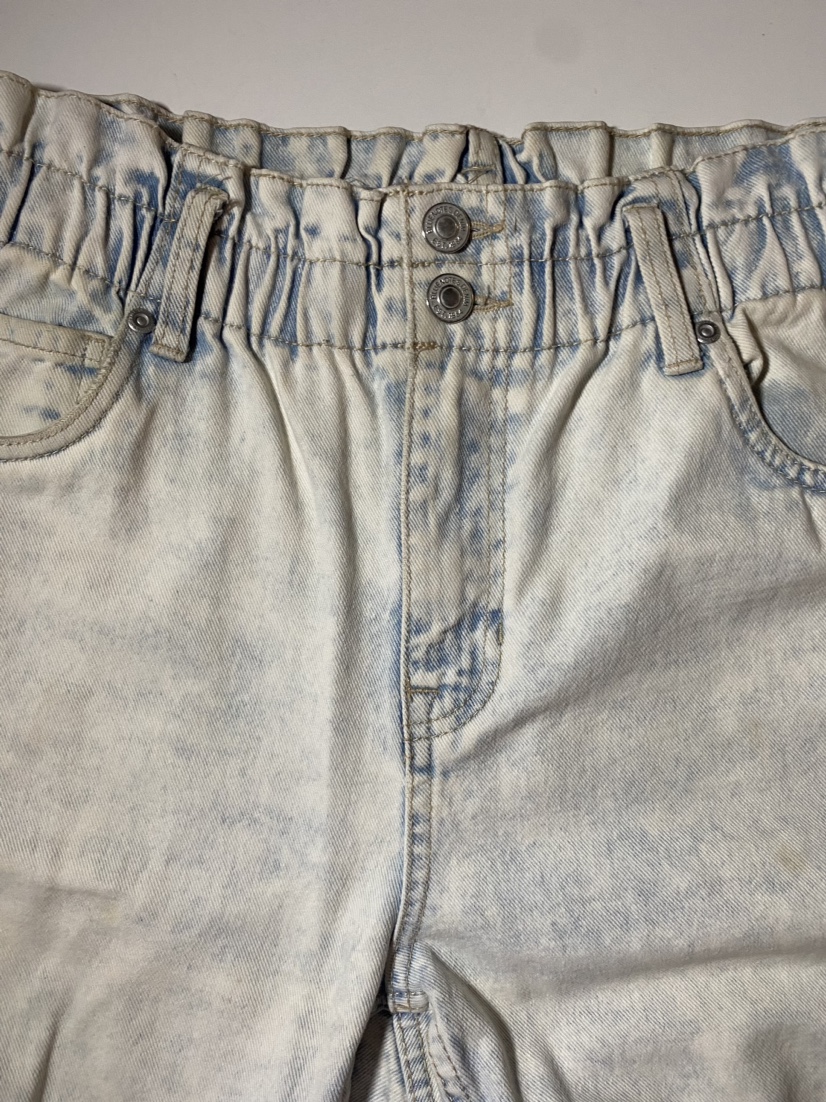 ‼️PRICE NEGOTIABLE‼️ High rise paperbag mom jeans 💎 image indicator(4)