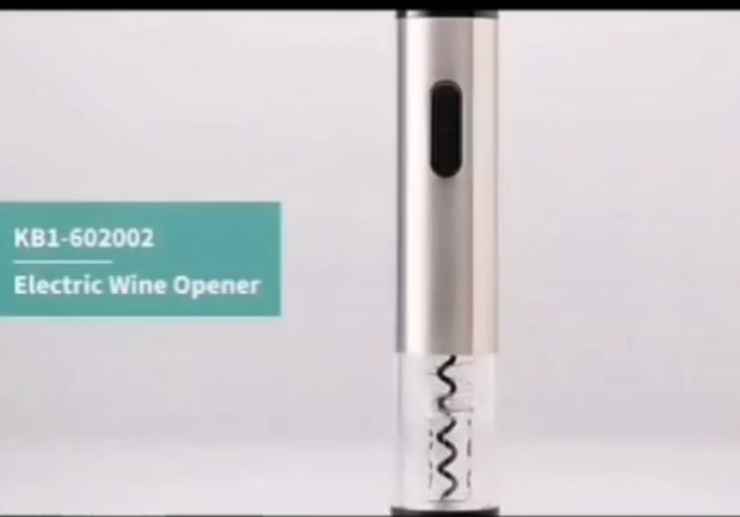 New electric wine opener, need batteries image indicator(2)