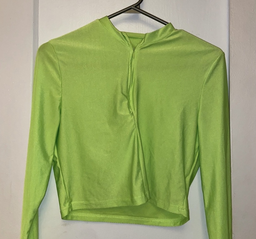 Neon Green Long Sleeve Size Large image indicator(3)