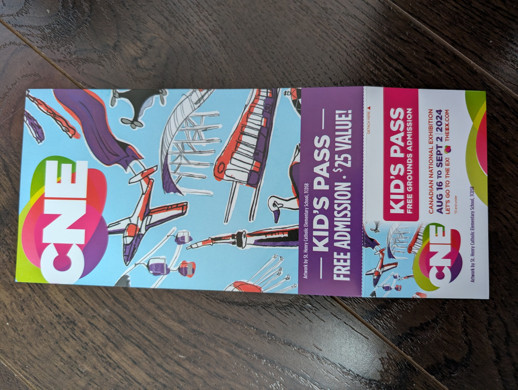 CNE Kid's Pass Coupon #freecycle thumbnail