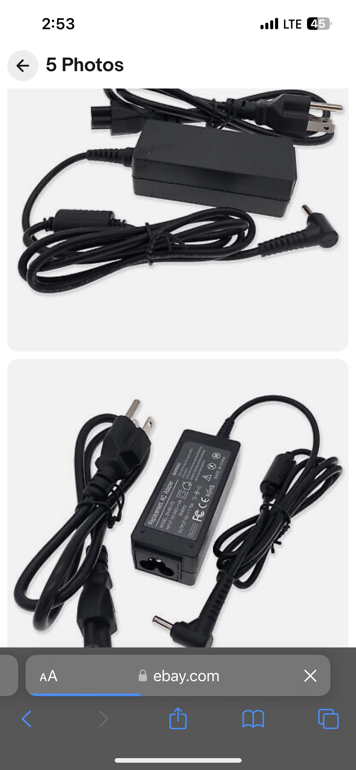 Asus laptop charger