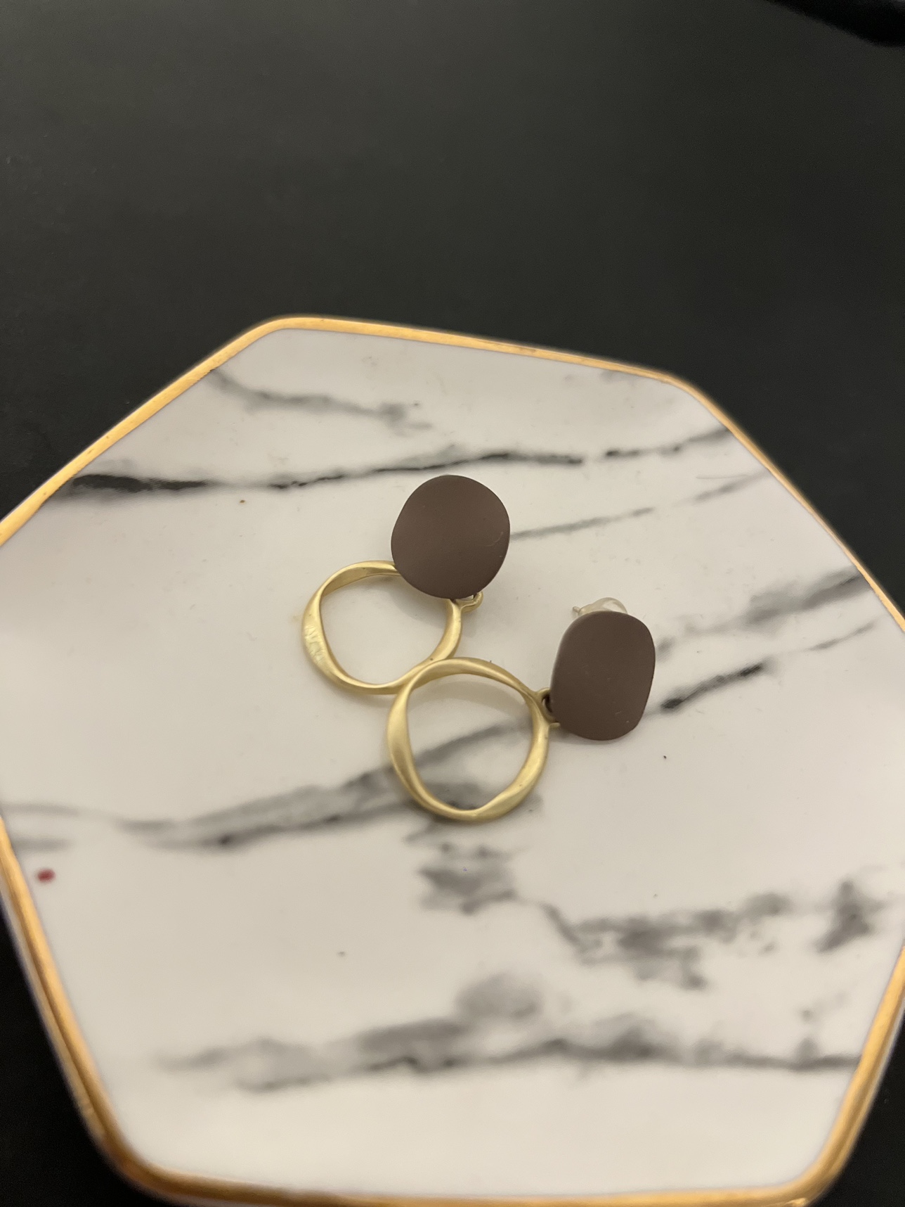 Korean style earring studs