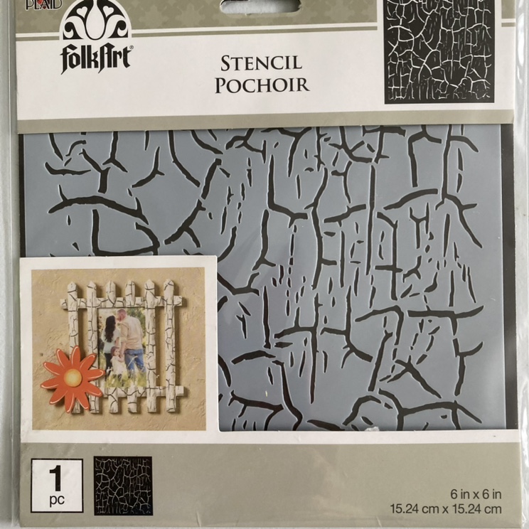 New ‘Crackle’ Stencil - photo 2