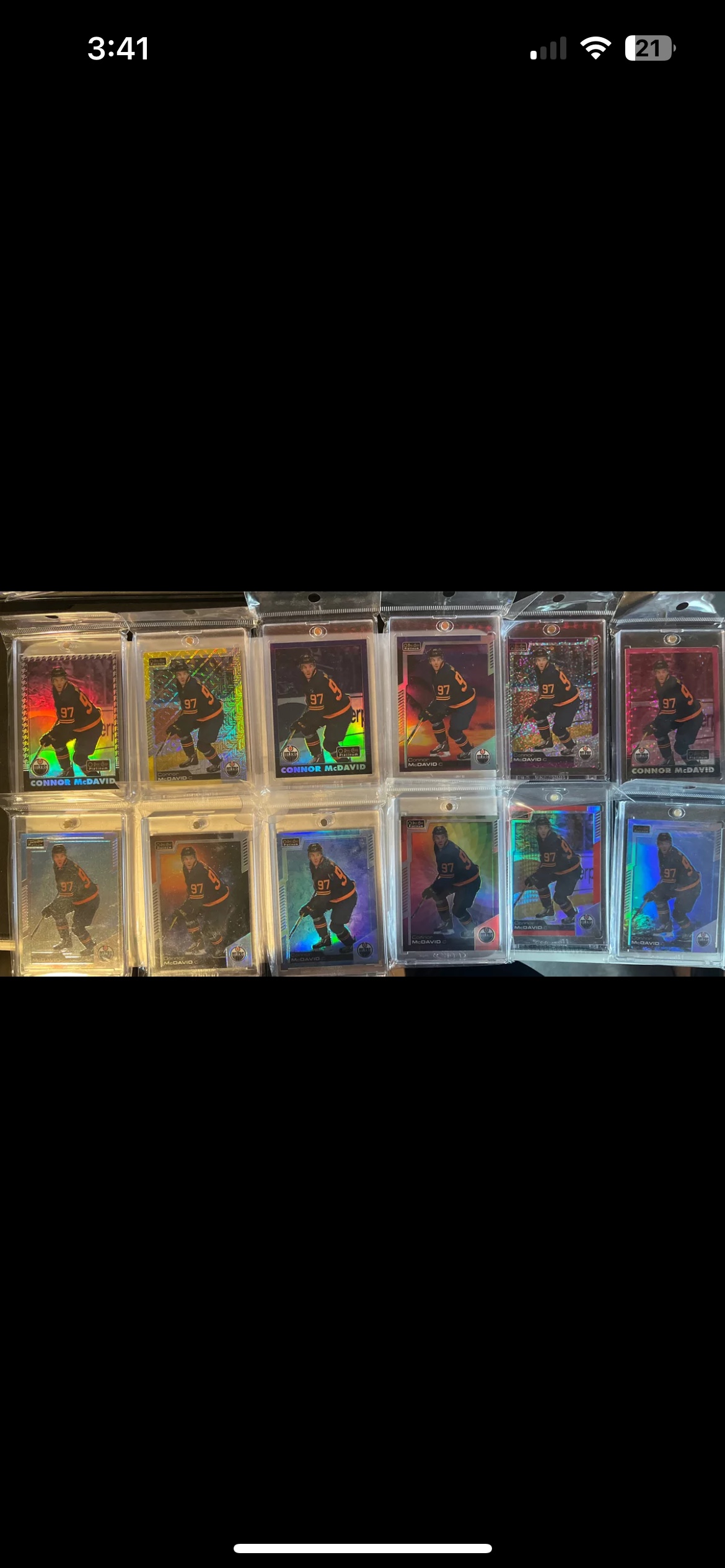 Connor McDavid 2020-21 Upper Deck O-PEE-CHEE Platinum