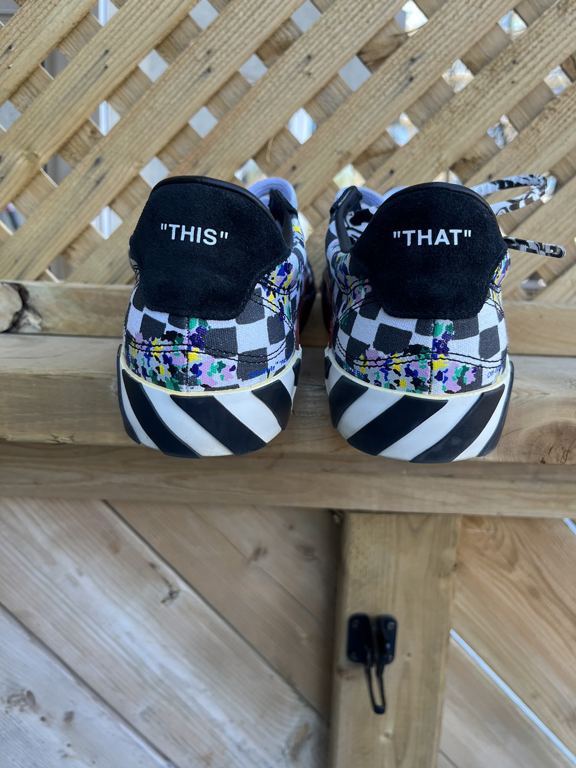 OFF WHITE SNEAKERS SZ 39 thumbnail