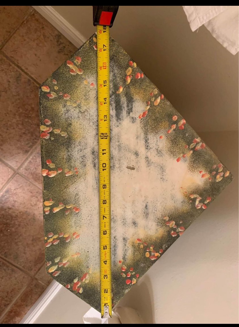 Corner wood printed cabinet image indicator(7)