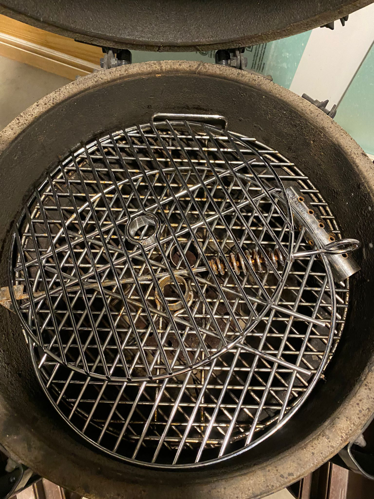 Large Big Green Egg BBQ Smoker - photo 4